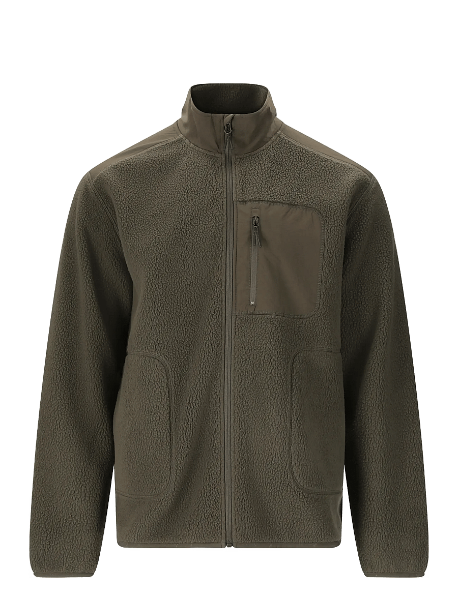 Whistler - Felis M Teddy Jacket - fleece & midlayer - black ink - 1