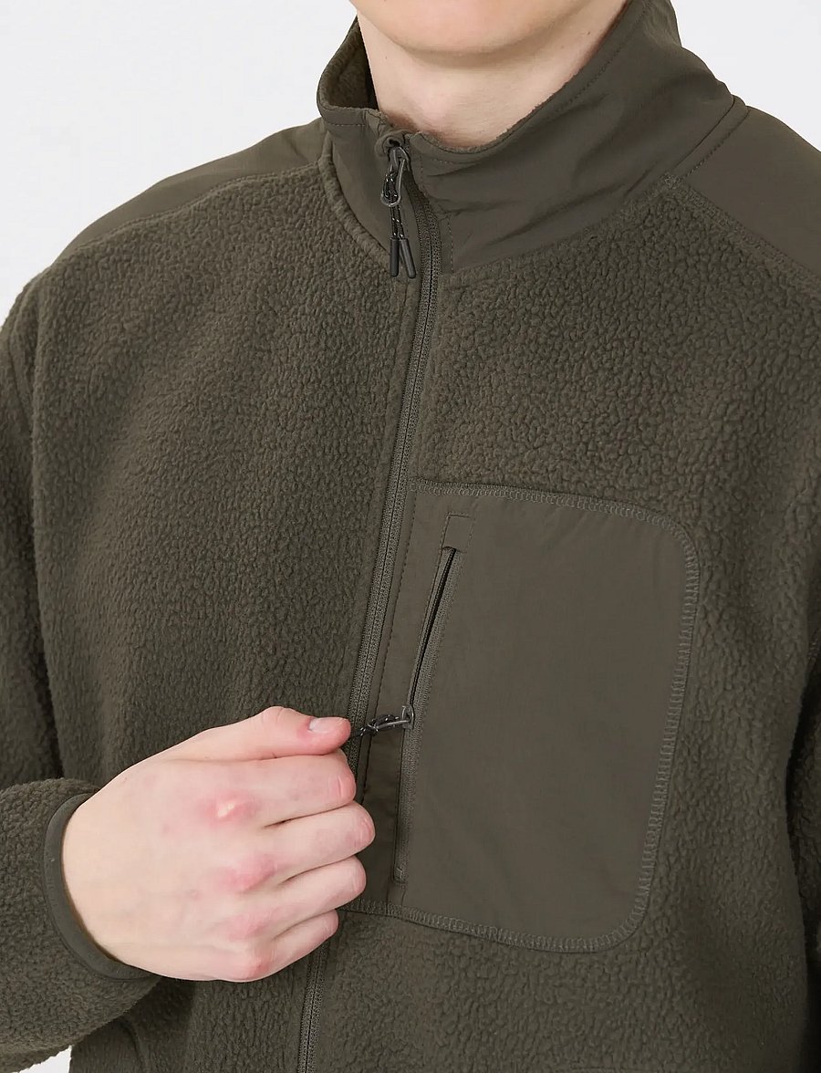 Whistler - Felis M Teddy Jacket - fleece & midlayer - black ink - 3