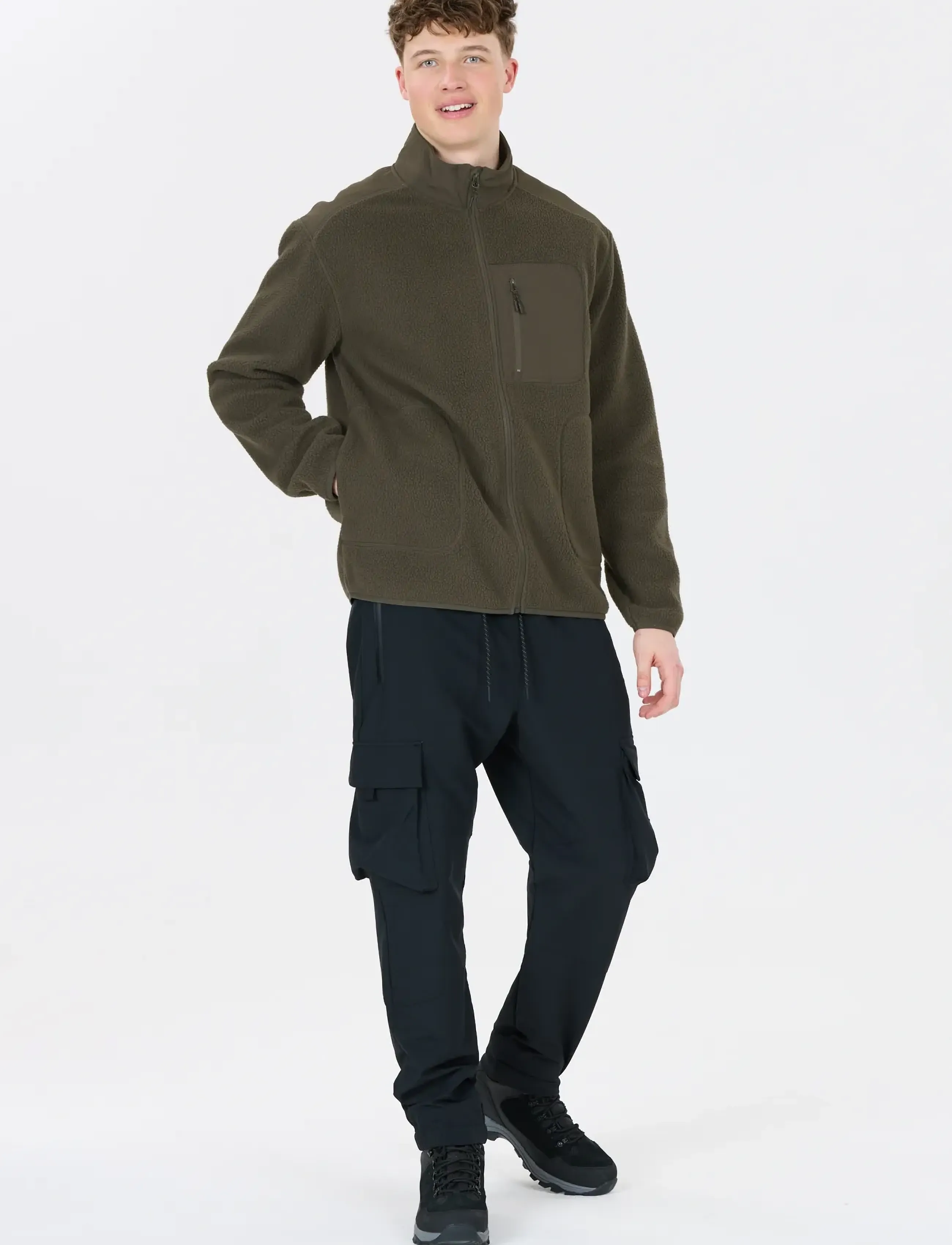 Whistler - Felis M Teddy Jacket - black ink - 5