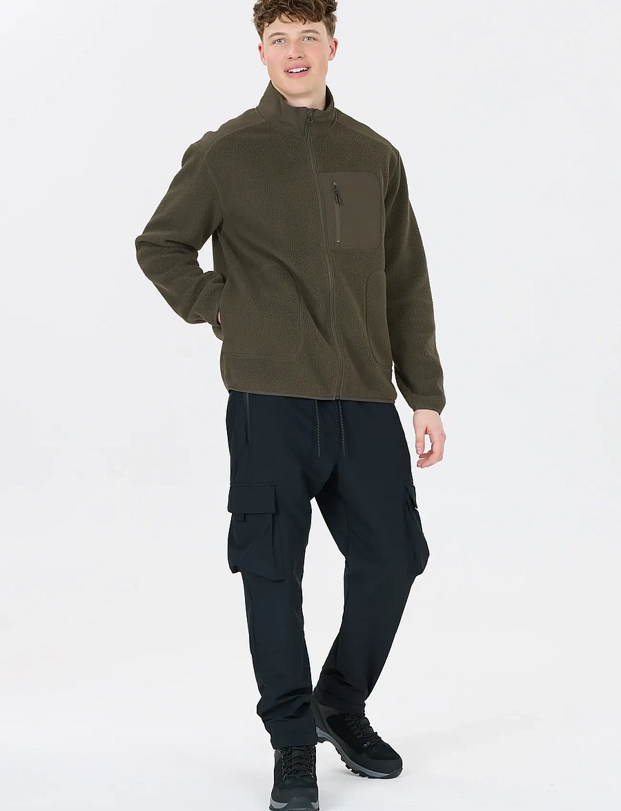 Whistler - Felis M Teddy Jacket - fleece & midlayer - black ink - 5