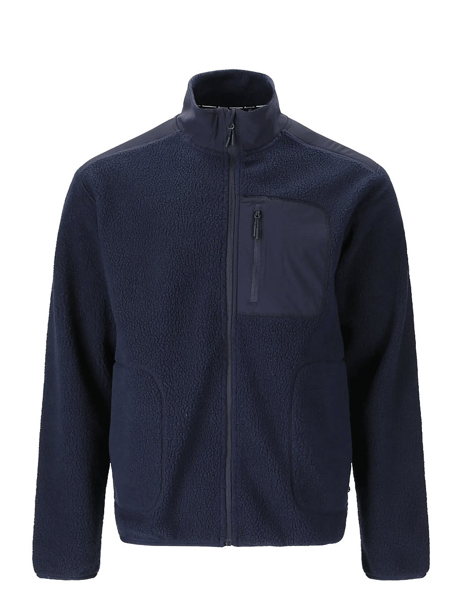 Whistler - Felis M Teddy Jacket - fleece & midlayer - navy blazer - 1
