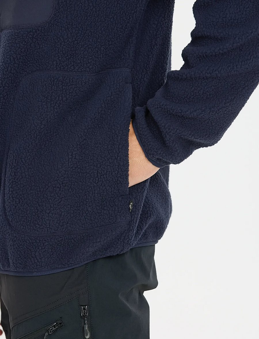 Whistler - Felis M Teddy Jacket - fleece & midlayer - navy blazer - 0