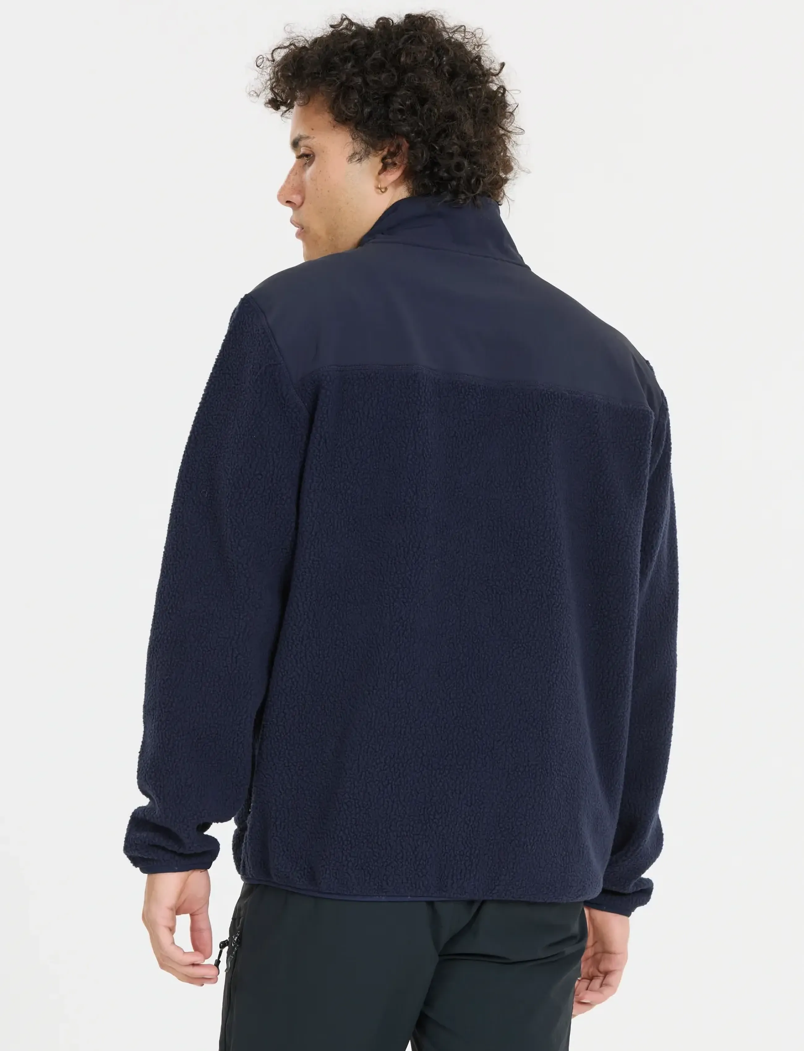 Whistler - Felis M Teddy Jacket - kampsunid ja vahekihid - navy blazer - 4