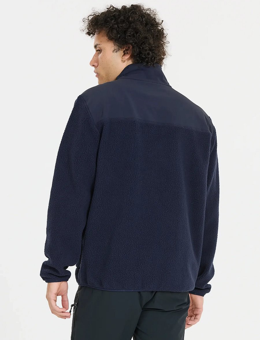 Whistler - Felis M Teddy Jacket - fleece & midlayer - navy blazer - 4