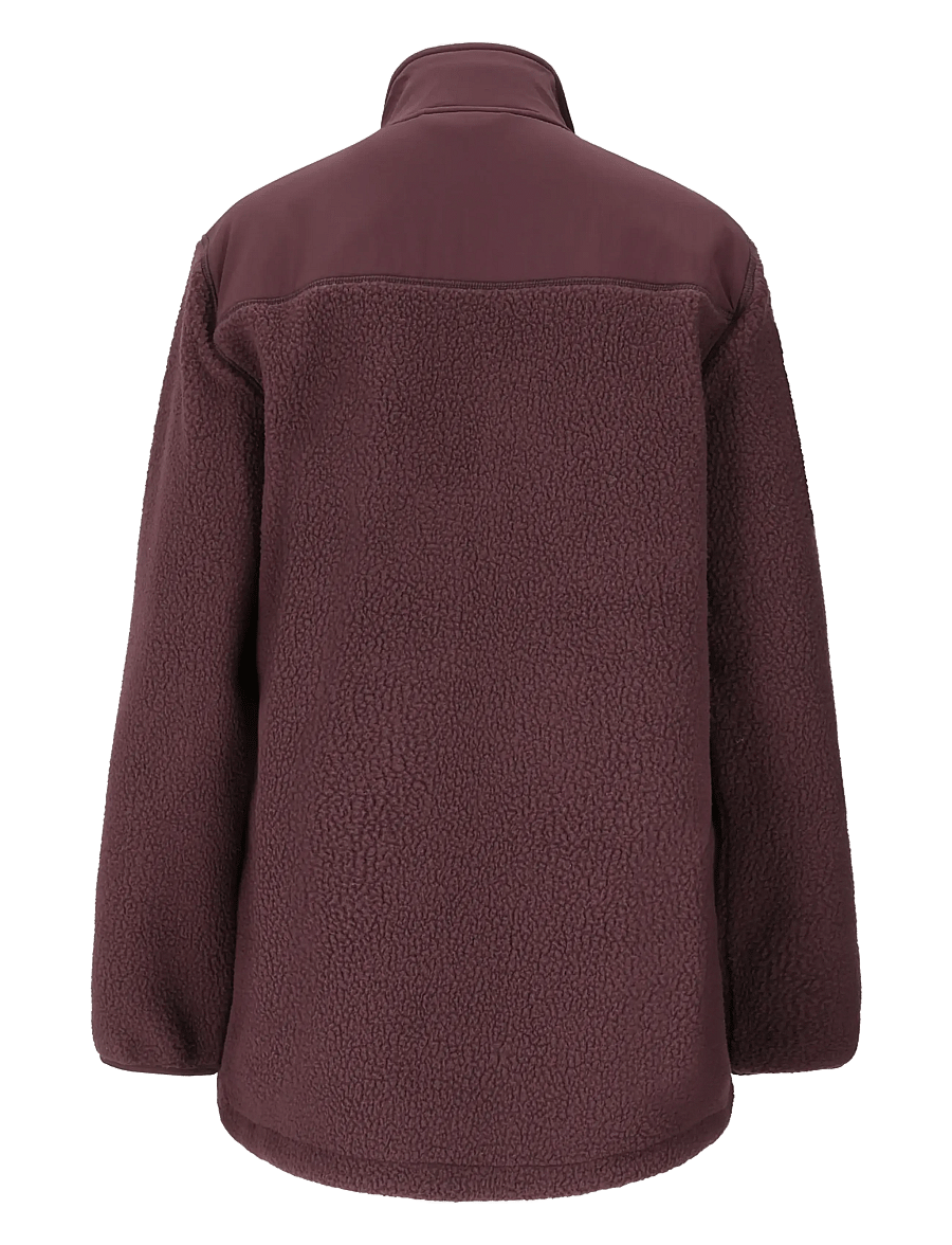 Whistler - Felis W Long Teddy Jacket - oberteile - fudge - 2