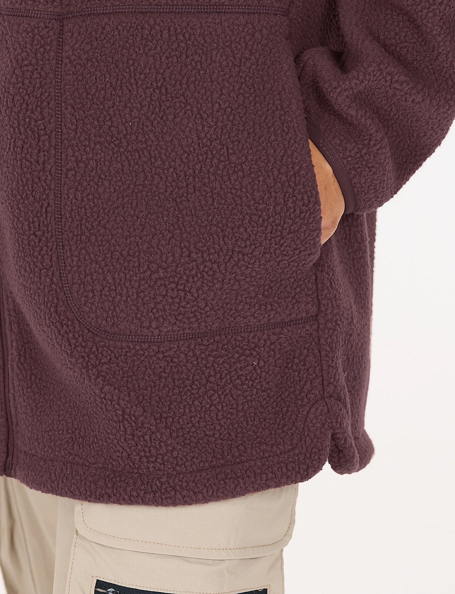 Whistler - Felis W Long Teddy Jacket - oberteile - fudge - 4