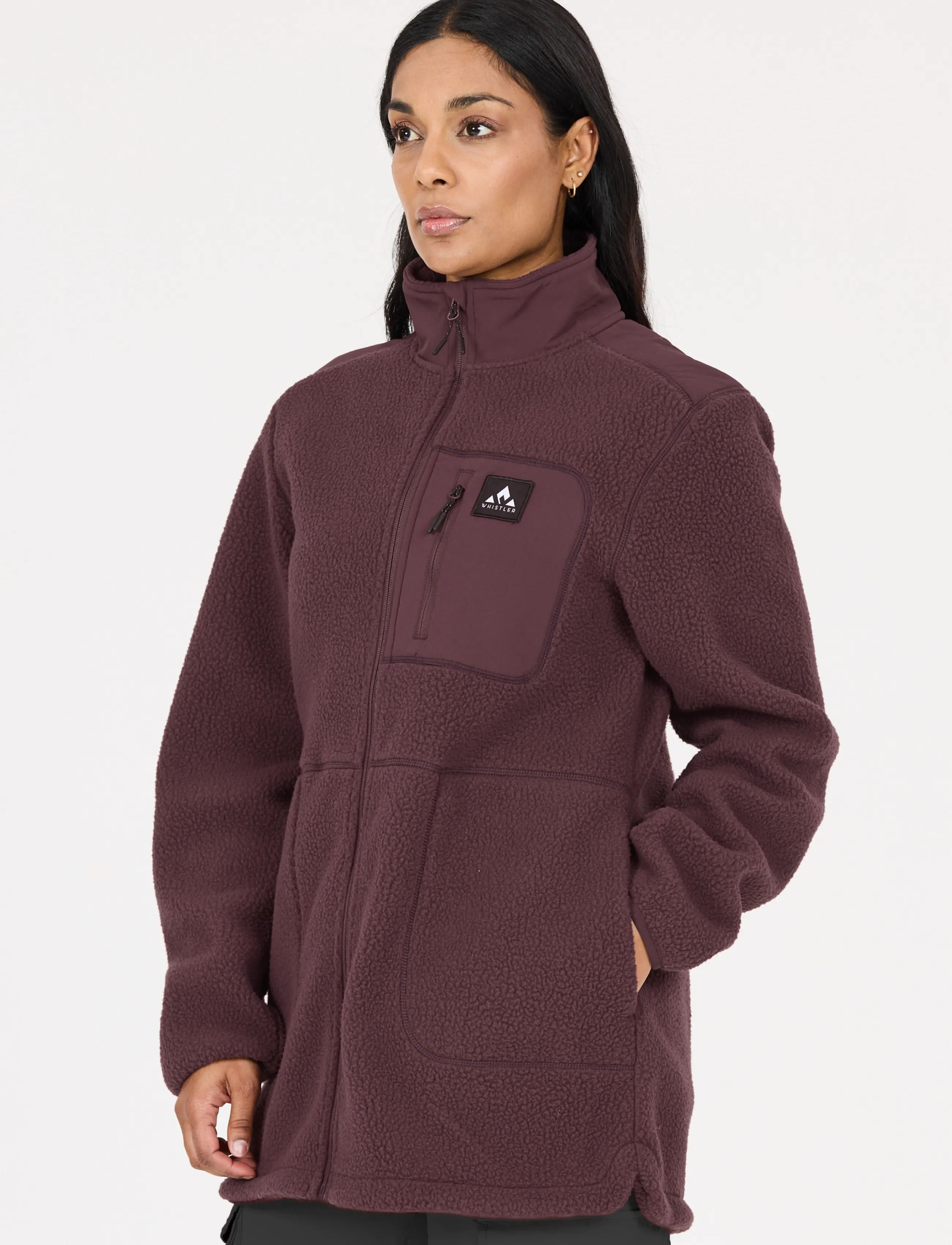 Whistler Felis W Long Teddy Jacket jackor dam – bild 6