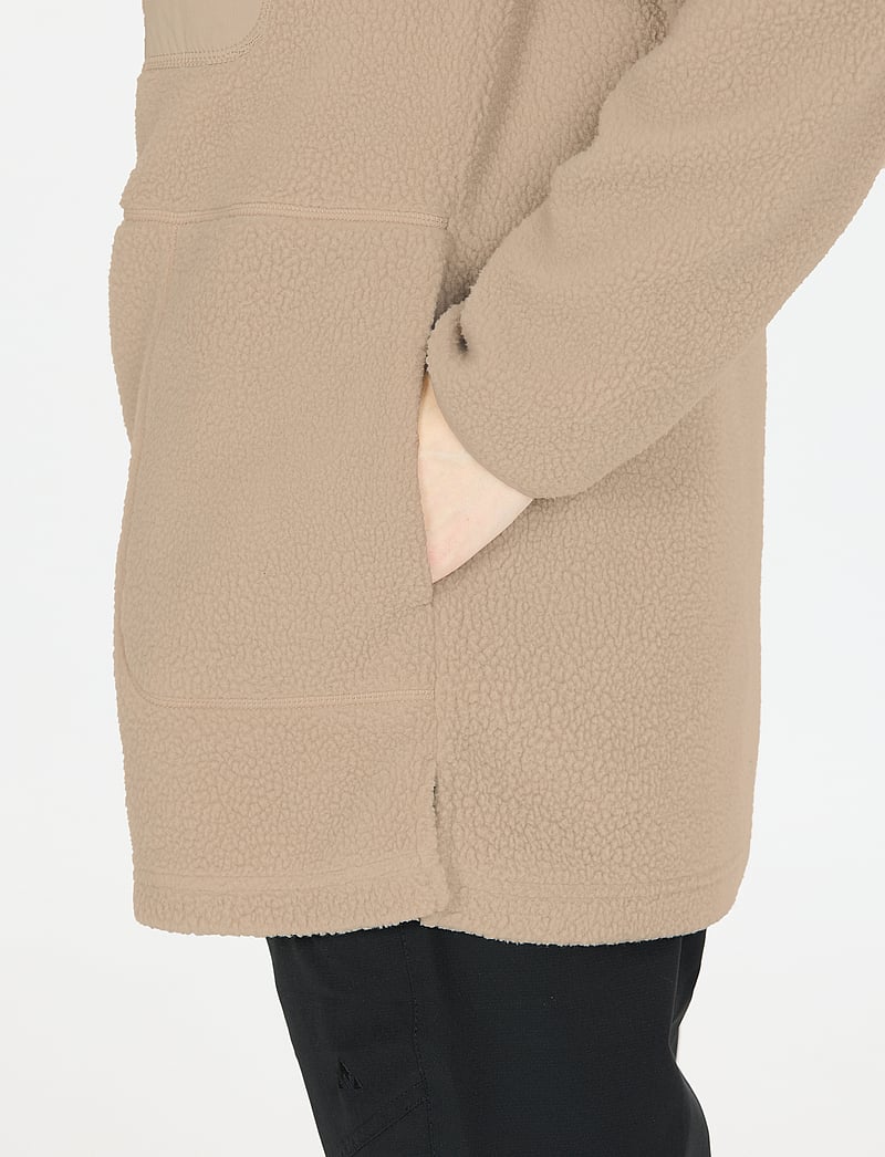 Whistler - Felis W Long Teddy Jacket - kampsunid ja vahekihid - island fossil - 4