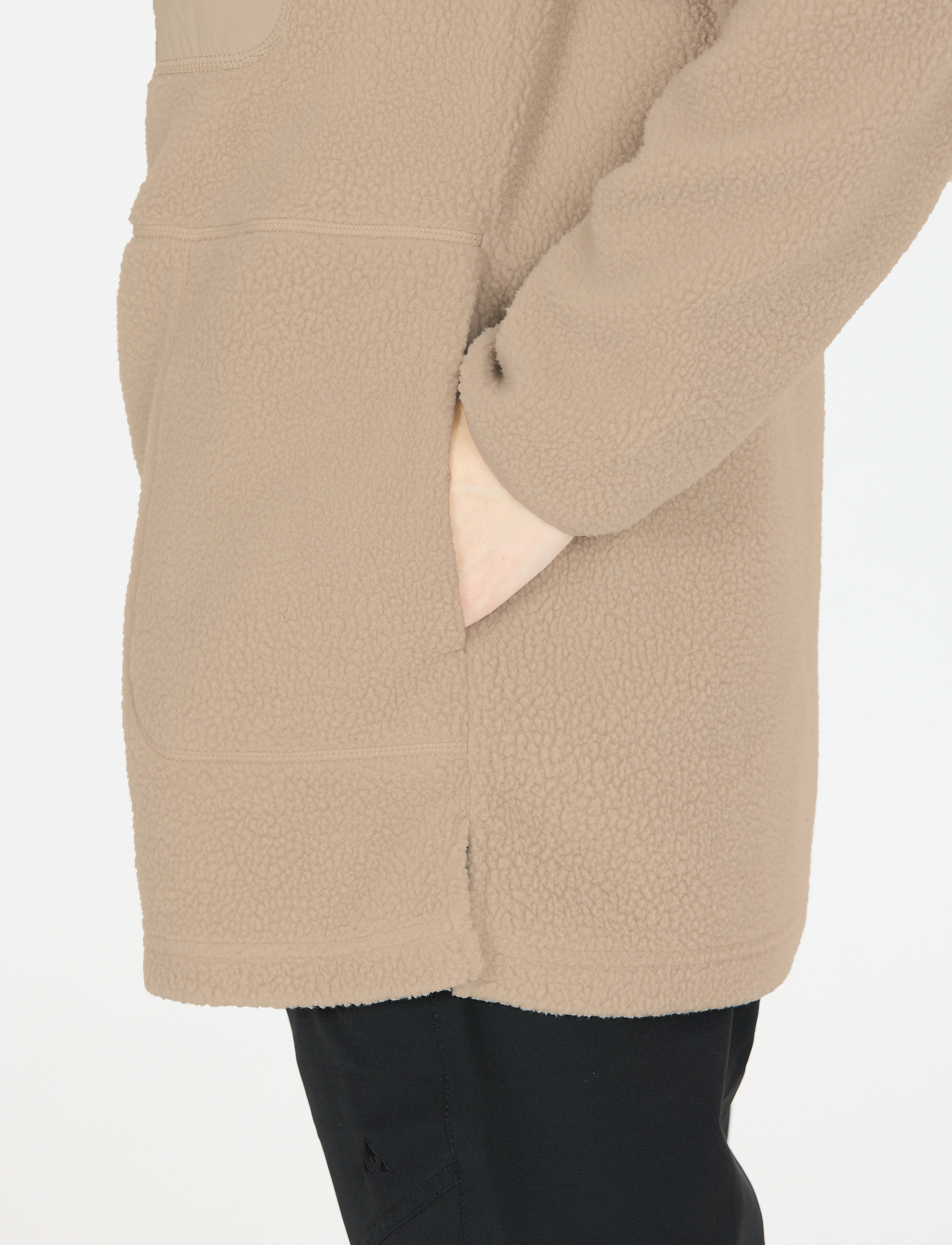Whistler - Felis W Long Teddy Jacket - tops - island fossil - 4