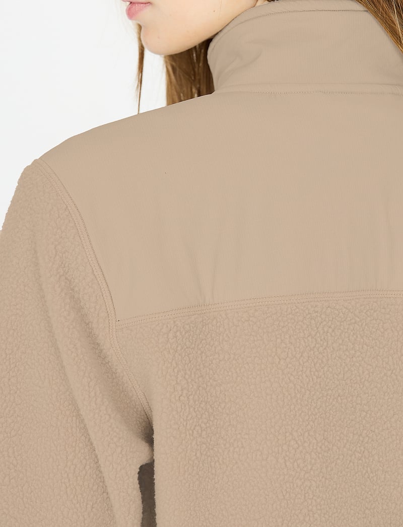 Whistler - Felis W Long Teddy Jacket - kampsunid ja vahekihid - island fossil - 5