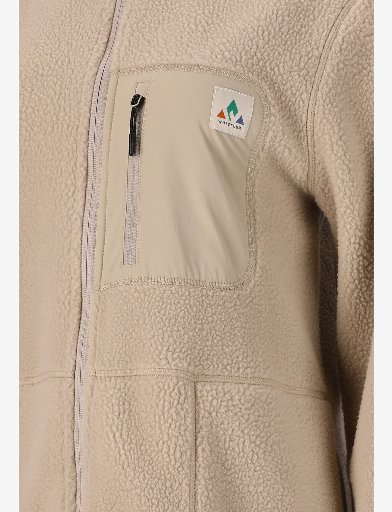 Whistler - Felis W Long Teddy Jacket - fleece & midlayer - island fossil - 3