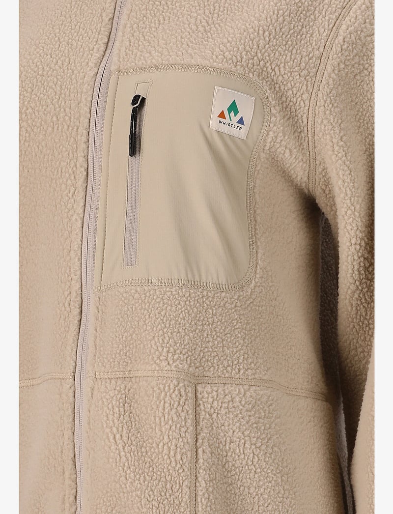 Whistler - Felis W Long Teddy Jacket - kampsunid ja vahekihid - island fossil - 3