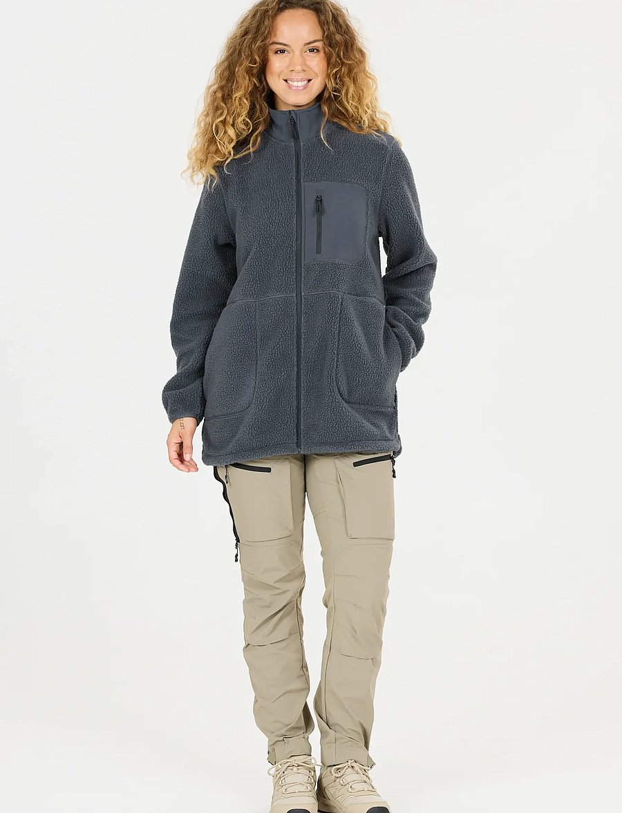 Whistler - Felis W Long Teddy Jacket - oberteile - ombre blue - 0
