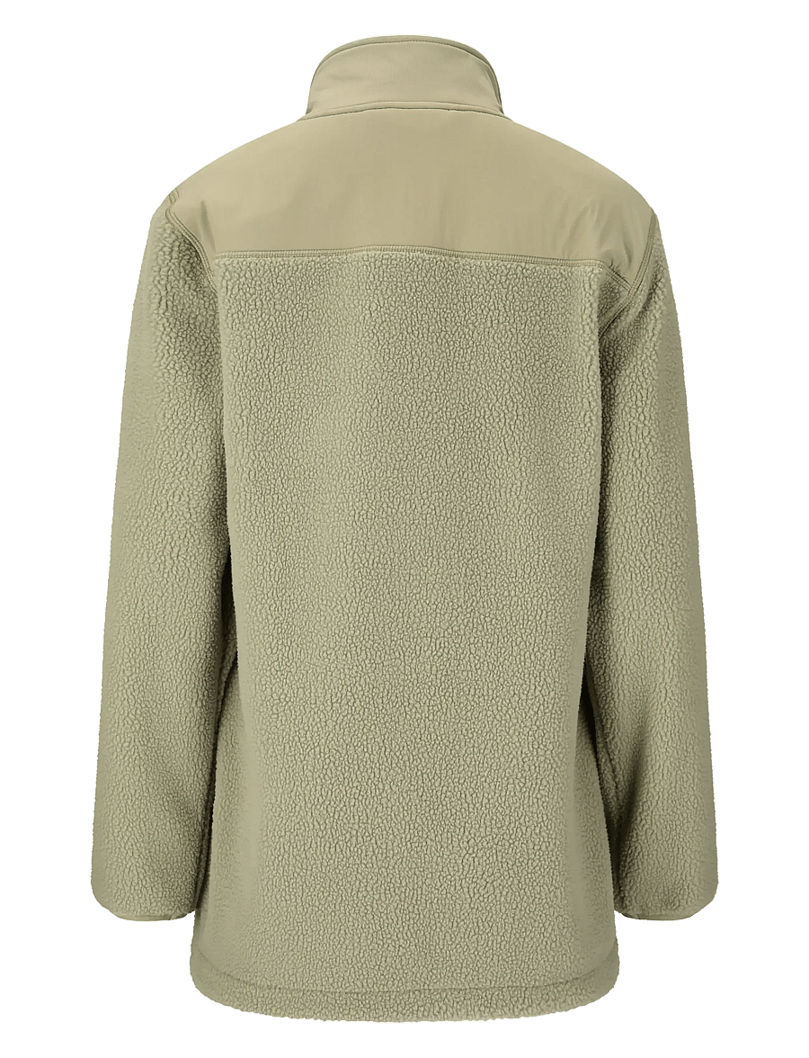 Whistler - Felis W Long Teddy Jacket - oberteile - seagrass - 2