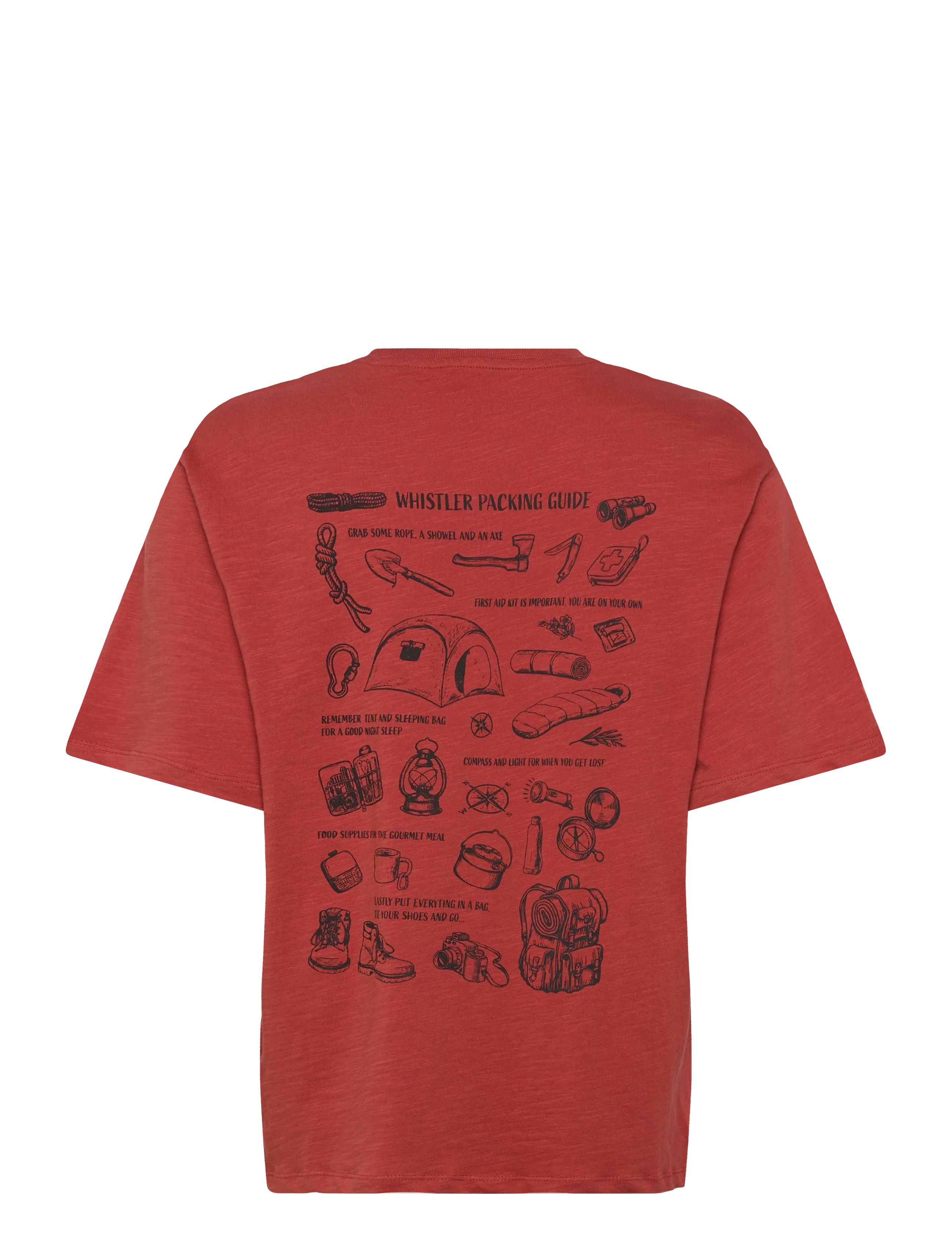 Whistler - Caloot W SS T-Shirt - t-shirts - cinnabar - 2