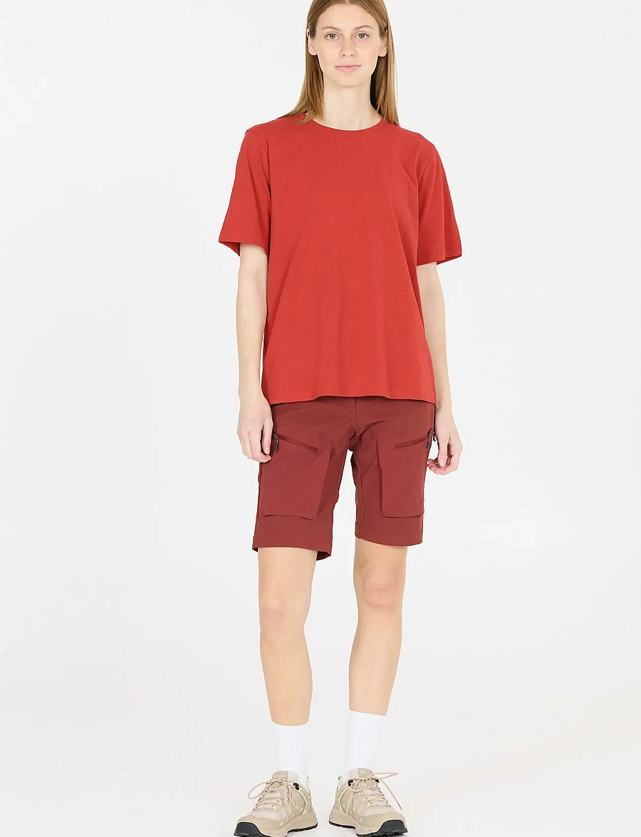 Whistler - Caloot W SS T-Shirt - t-shirts - cinnabar - 4