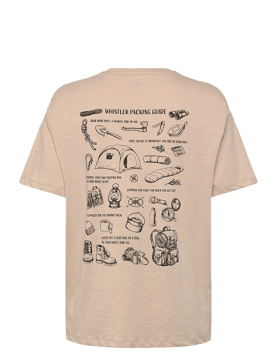 Whistler - Caloot W SS T-Shirt - t-shirts - island fossil - 2