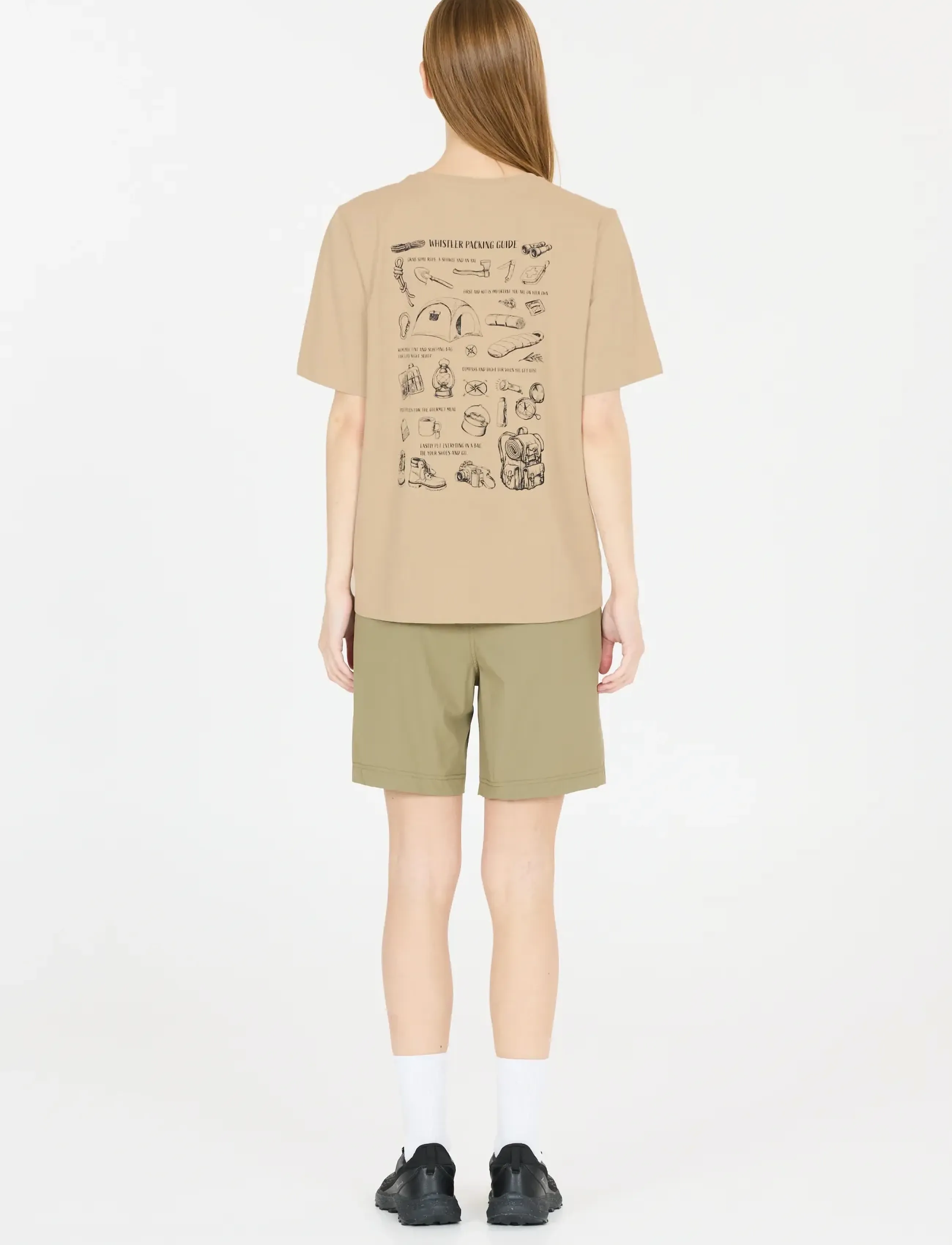Whistler - Caloot W SS T-Shirt - t-shirts - island fossil - 4