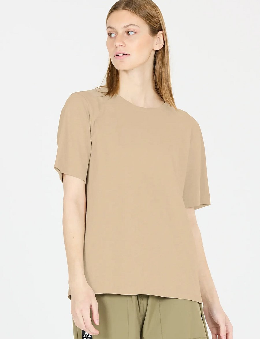 Whistler - Caloot W SS T-Shirt - t-shirts - island fossil - 5