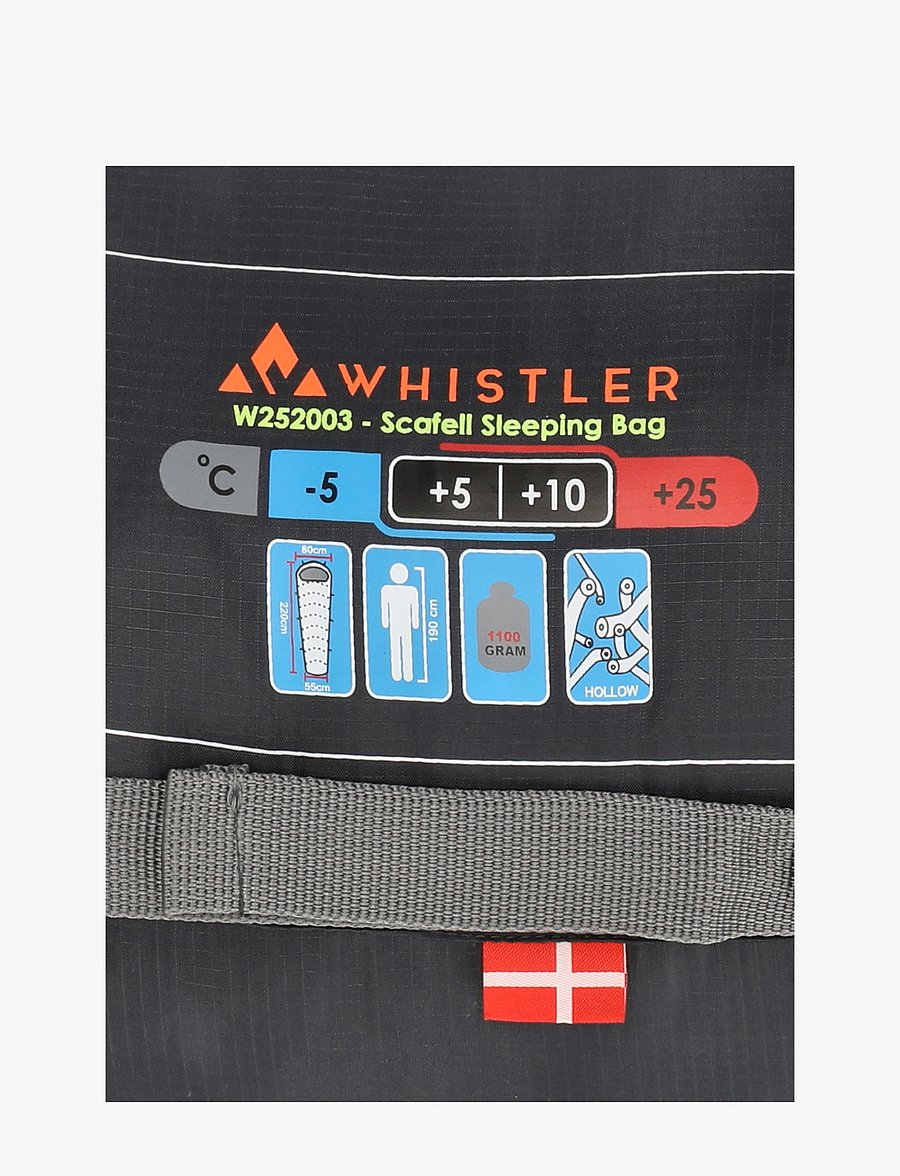 Whistler - Scafell +5 Sleeping Bag - asphalt - 1