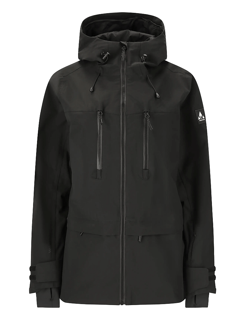 Whistler - Takoda W Lined Shell Ski Jacket - skidkläder - black - 1