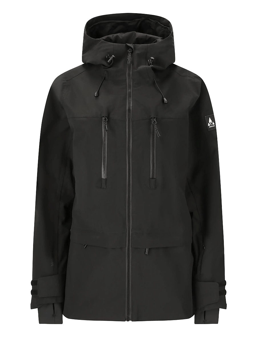 Whistler - Takoda W Lined Shell Ski Jacket - suusariietus - black - 1