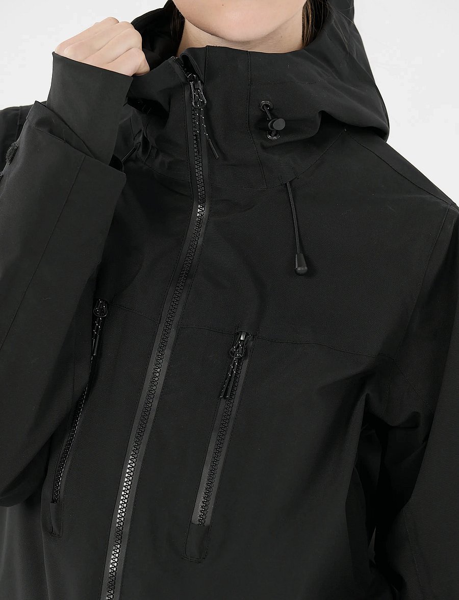 Whistler - Takoda W Lined Shell Ski Jacket - suusariietus - black - 0