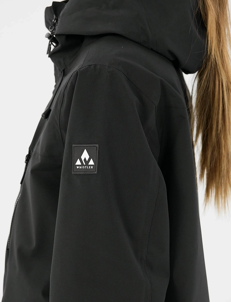 Whistler - Takoda W Lined Shell Ski Jacket - suusariietus - black - 4