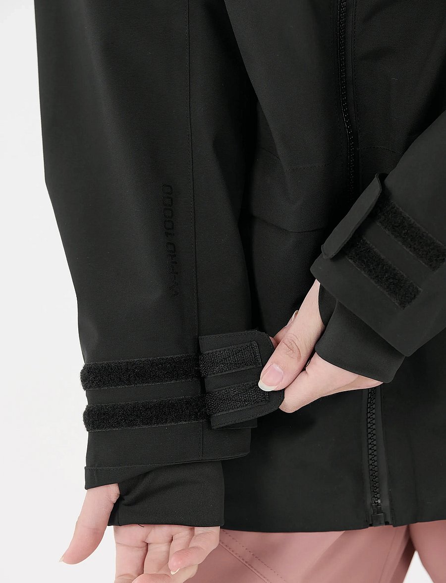 Whistler - Takoda W Lined Shell Ski Jacket - suusariietus - black - 5