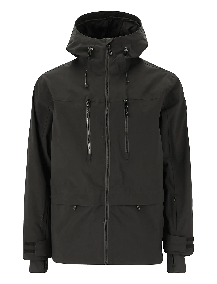 Whistler - Takoda M Lined Shell Ski Jacket - skidjackor - black - 1