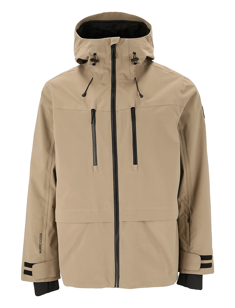 Whistler - Takoda M Lined Shell Ski Jacket - skijacken - fallen rock - 1