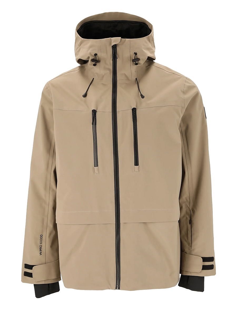 Whistler - Takoda M Lined Shell Ski Jacket - slēpošanas virsjakas - fallen rock - 1