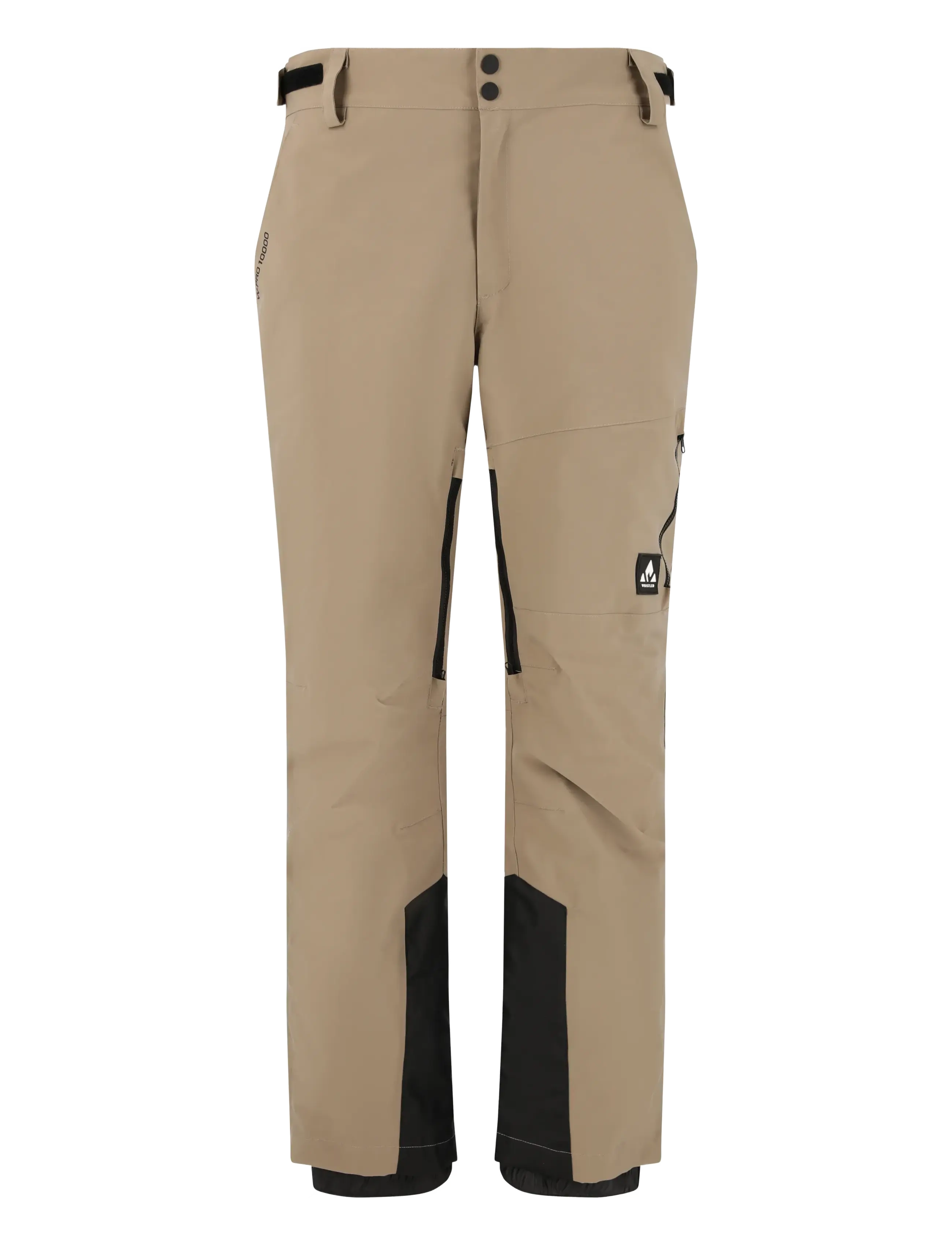 Whistler Takoda M Lined Shell Ski Pants - Whistler - FALLEN ROCK / beige