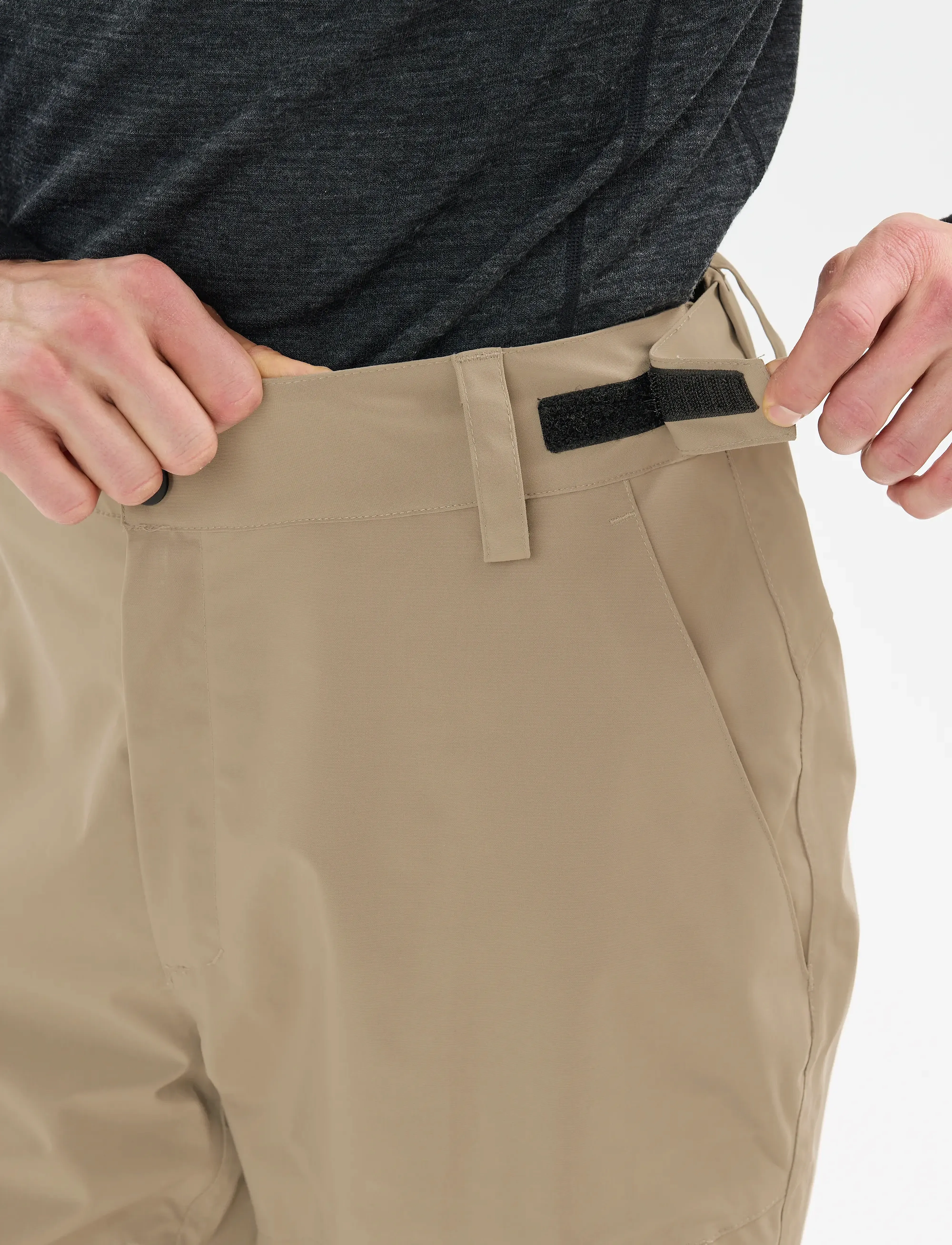 Whistler Takoda M Lined Shell Ski Pants, L, Beige, Sport Overtøj > Sport Ski Pants, Herre