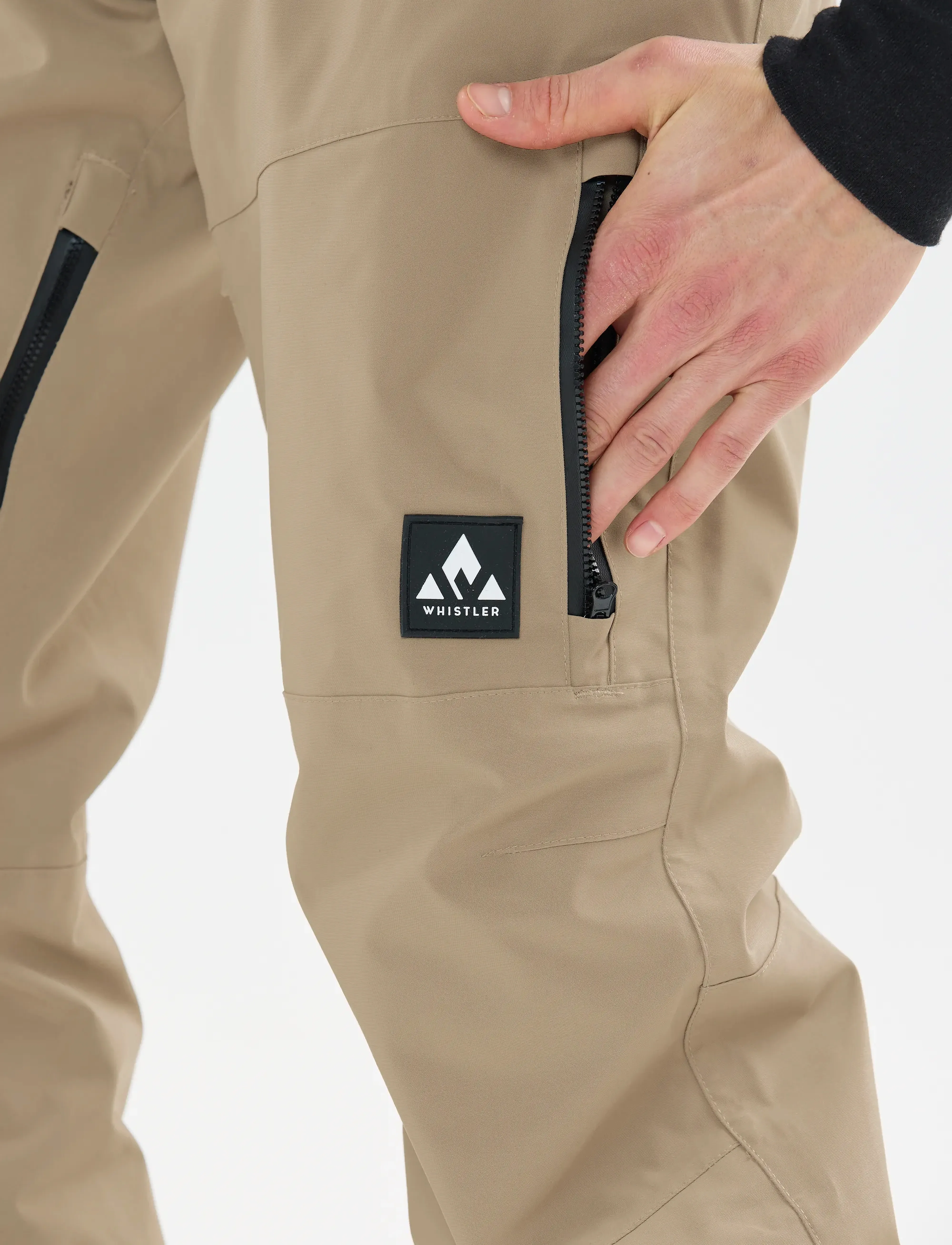 Whistler - Takoda M Lined Shell Ski Pants - skiing pants - fallen rock - 5