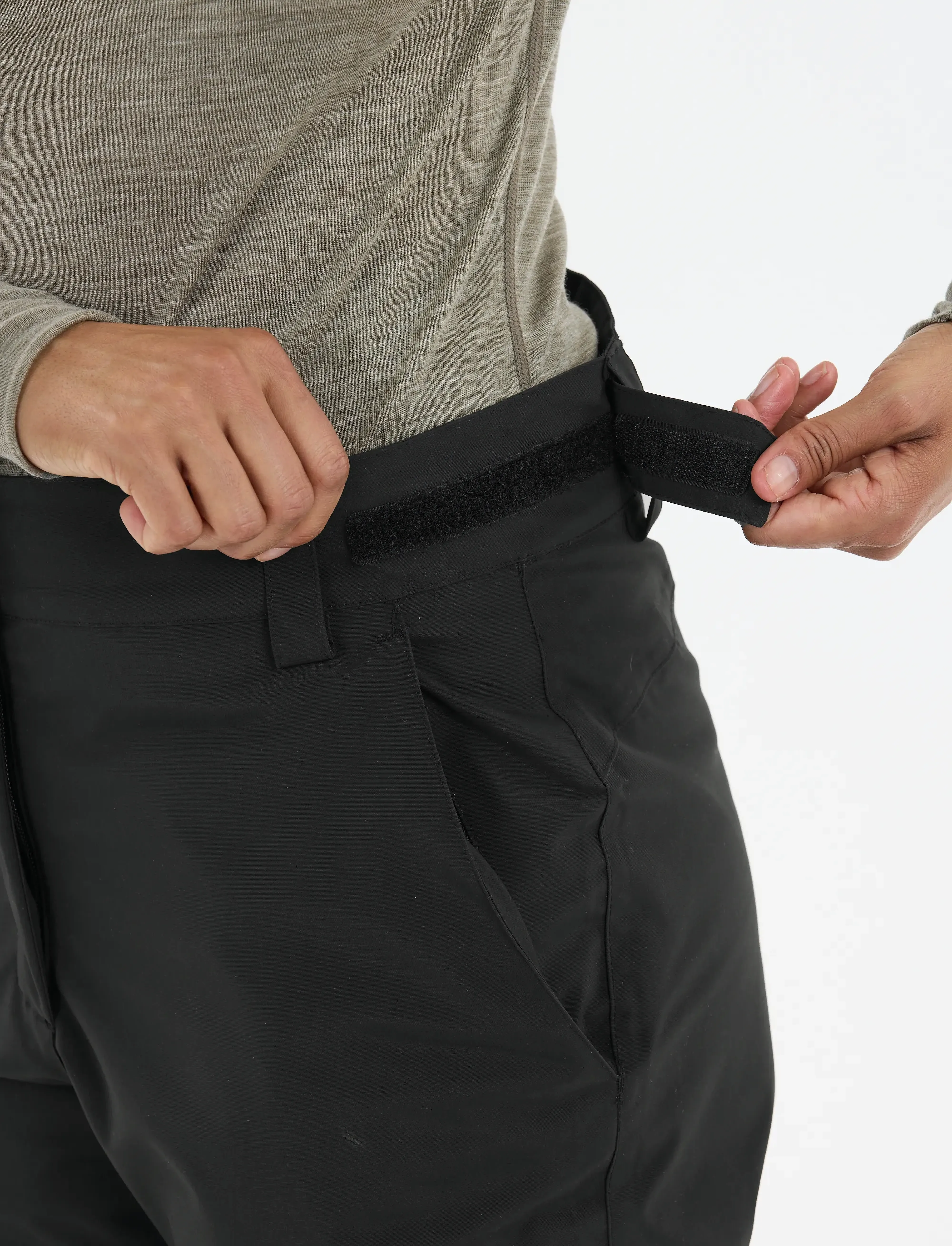 Whistler Takoda W Lined Shell Ski Pants - Suusapüksid - BLACK / black