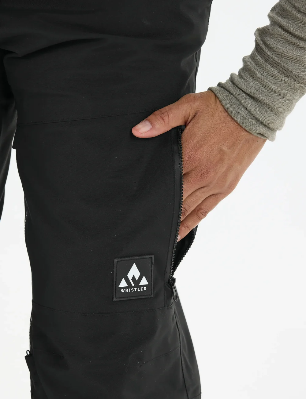 Whistler - Takoda W Lined Shell Ski Pants - ski-kleidung - black - 4