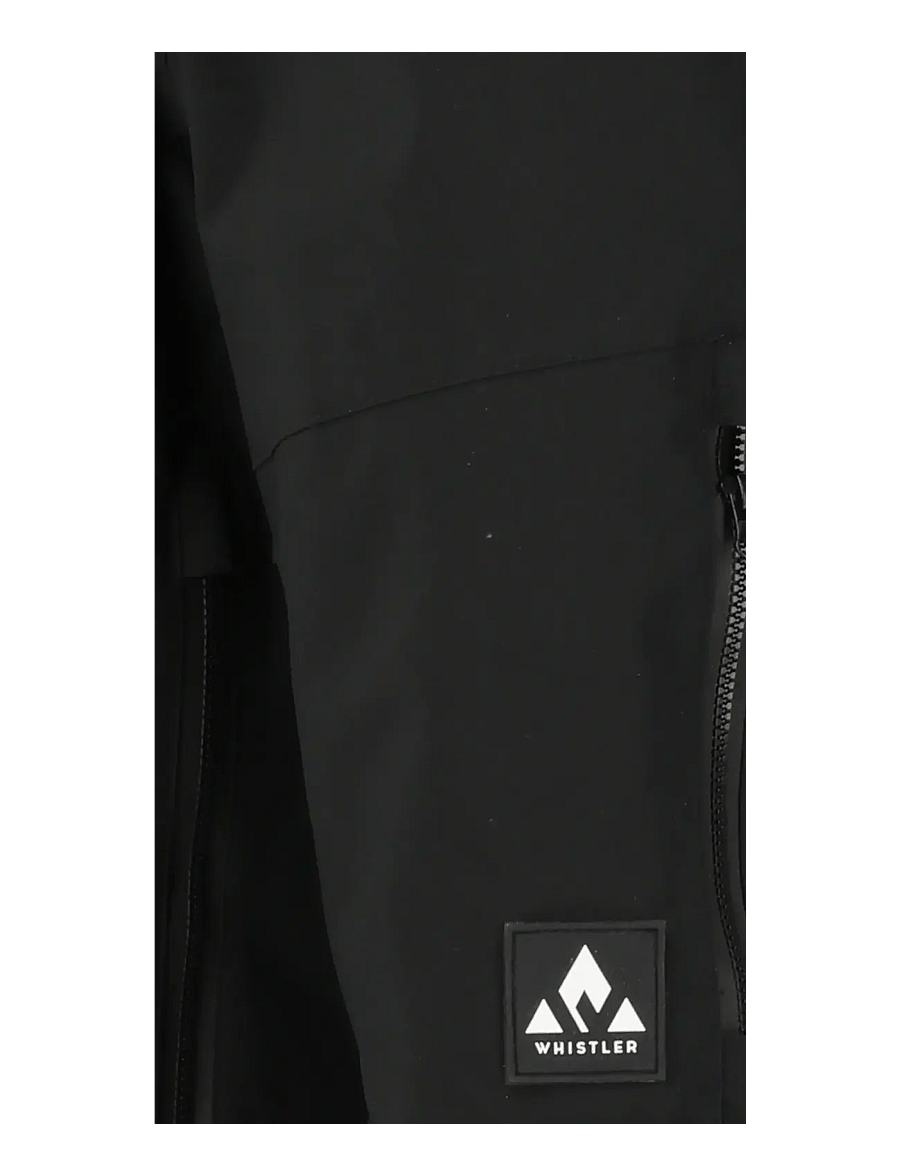Whistler - Takoda W Lined Shell Ski Pants - skitøj - black - 3