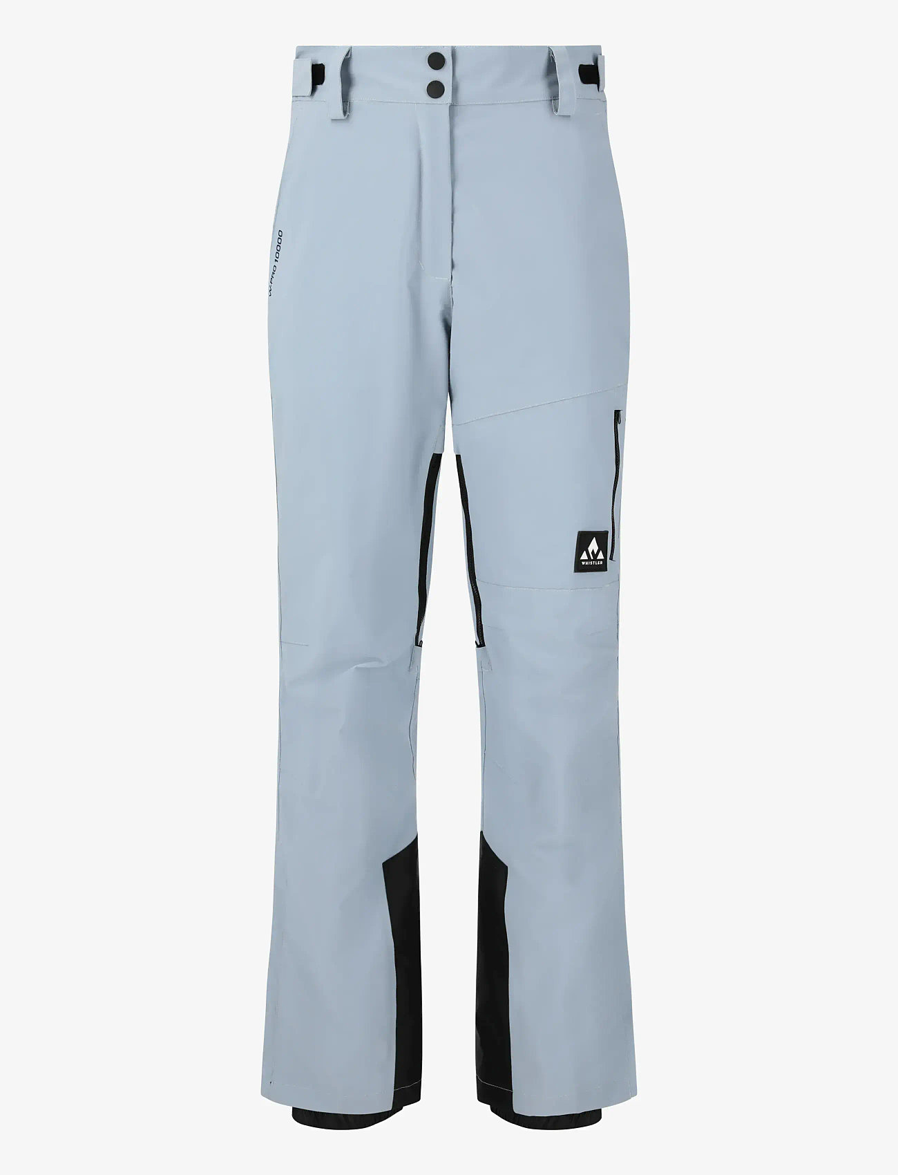 Whistler - Takoda W Lined Shell Ski Pants - skidkläder - dusty blue - 1