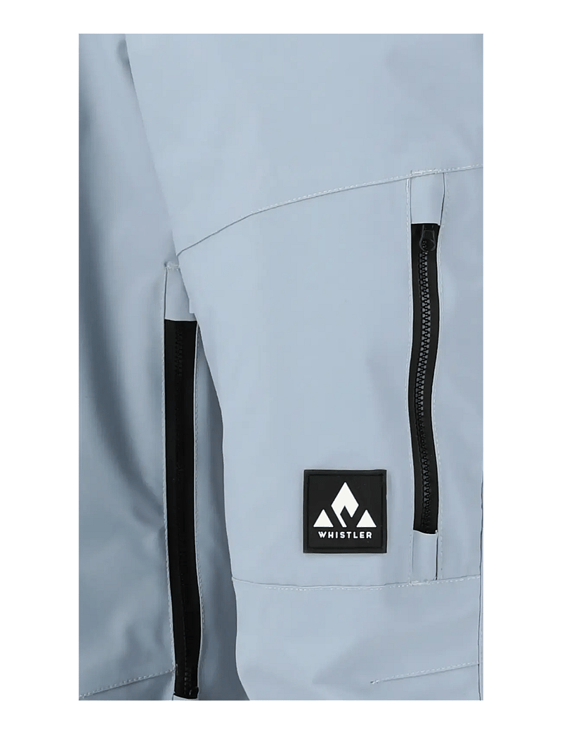 Whistler - Takoda W Lined Shell Ski Pants - skidkläder - dusty blue - 3
