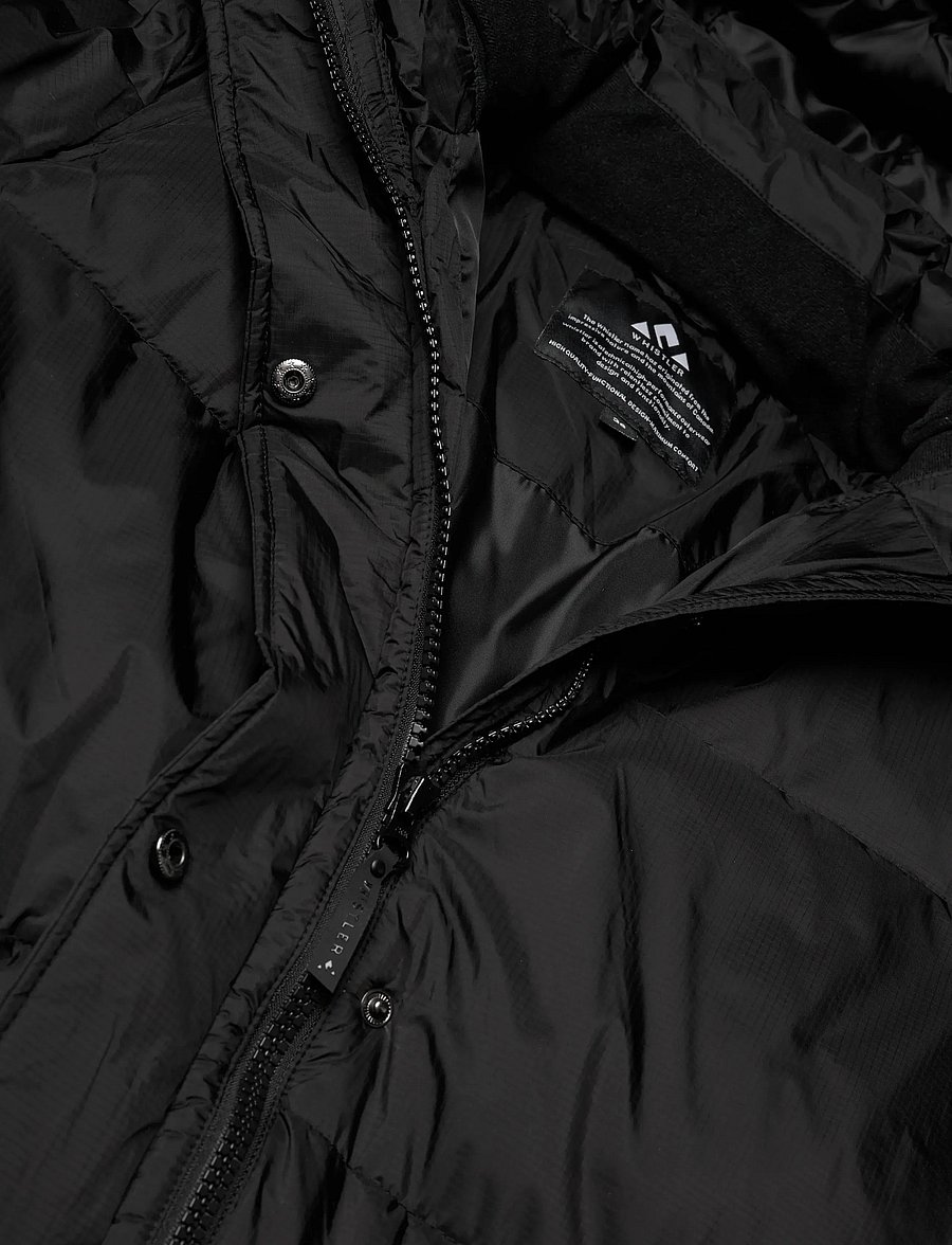 Whistler - Amatos W Puffer Jacket - ulkoilutakit - black - 4