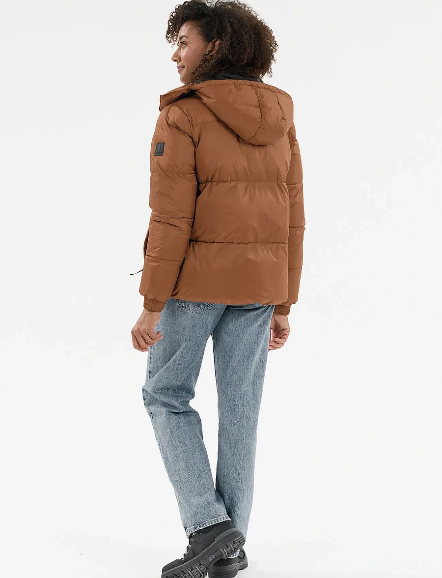 Whistler - Amatos W Short Puffer Jacket - talvejoped - soft silt - 5