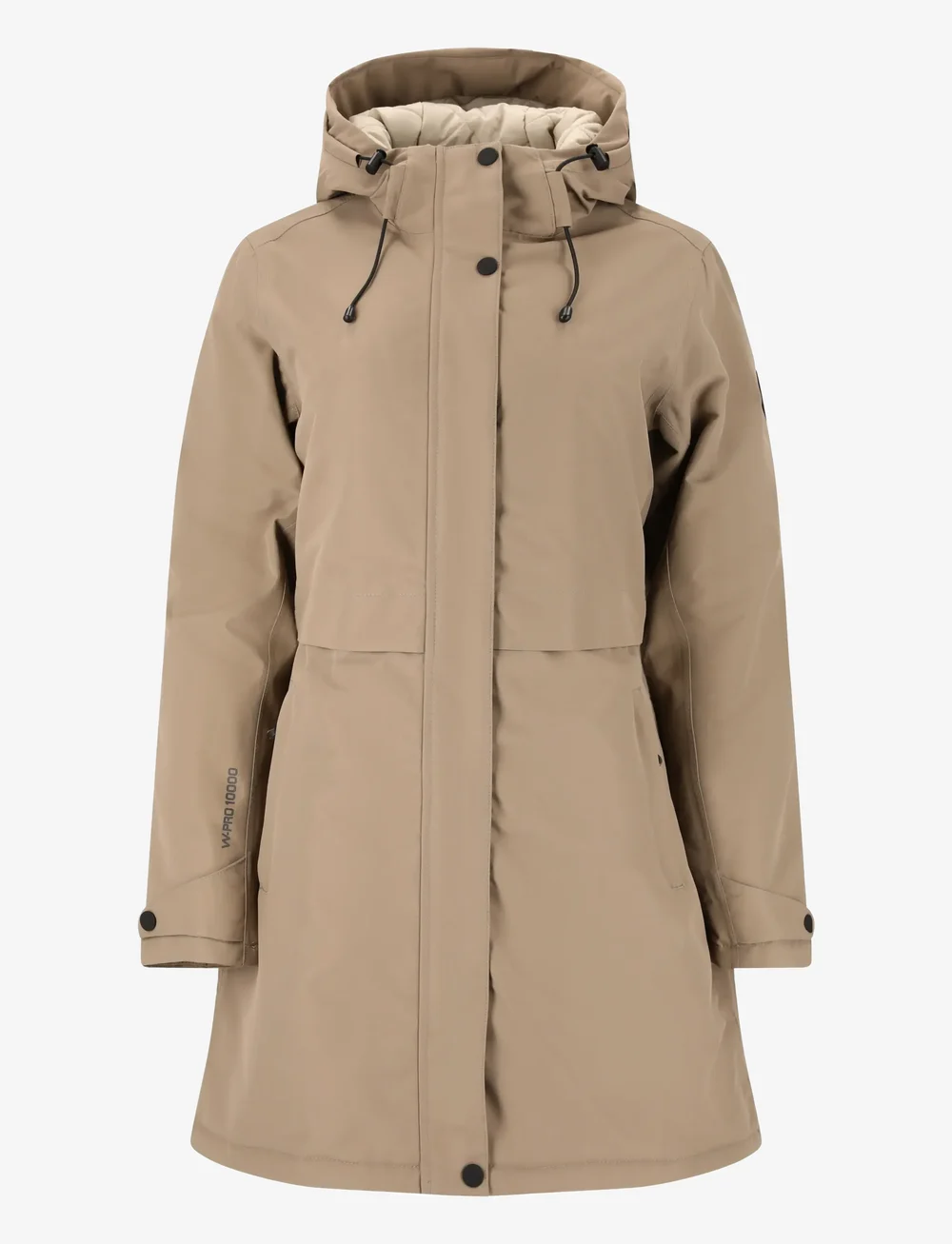 Whistler - Mullie V2 W Parka W-Pro 10000 - outdoor jacken - fallen rock - 1