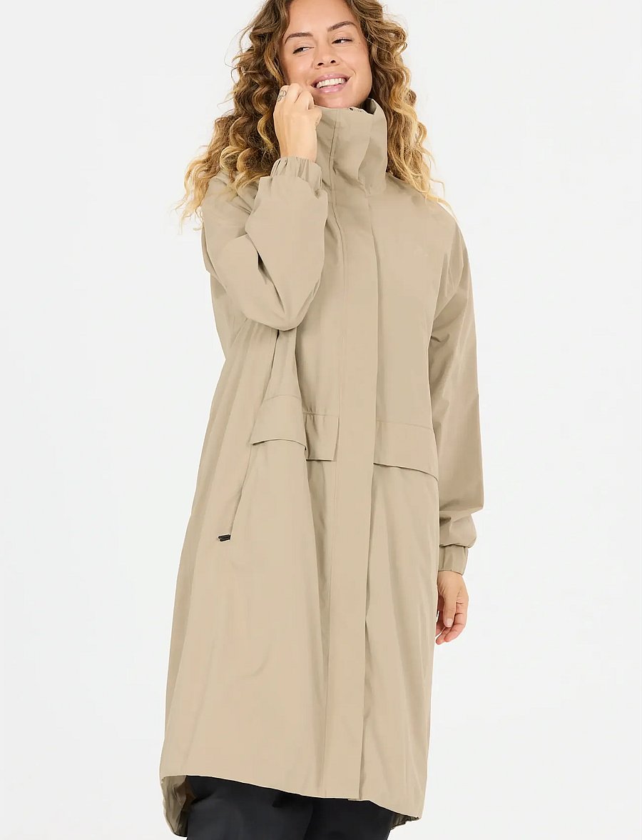 Whistler - Everly W Parka W-PRO 10000 - ytterkläder - weathered teak - 0