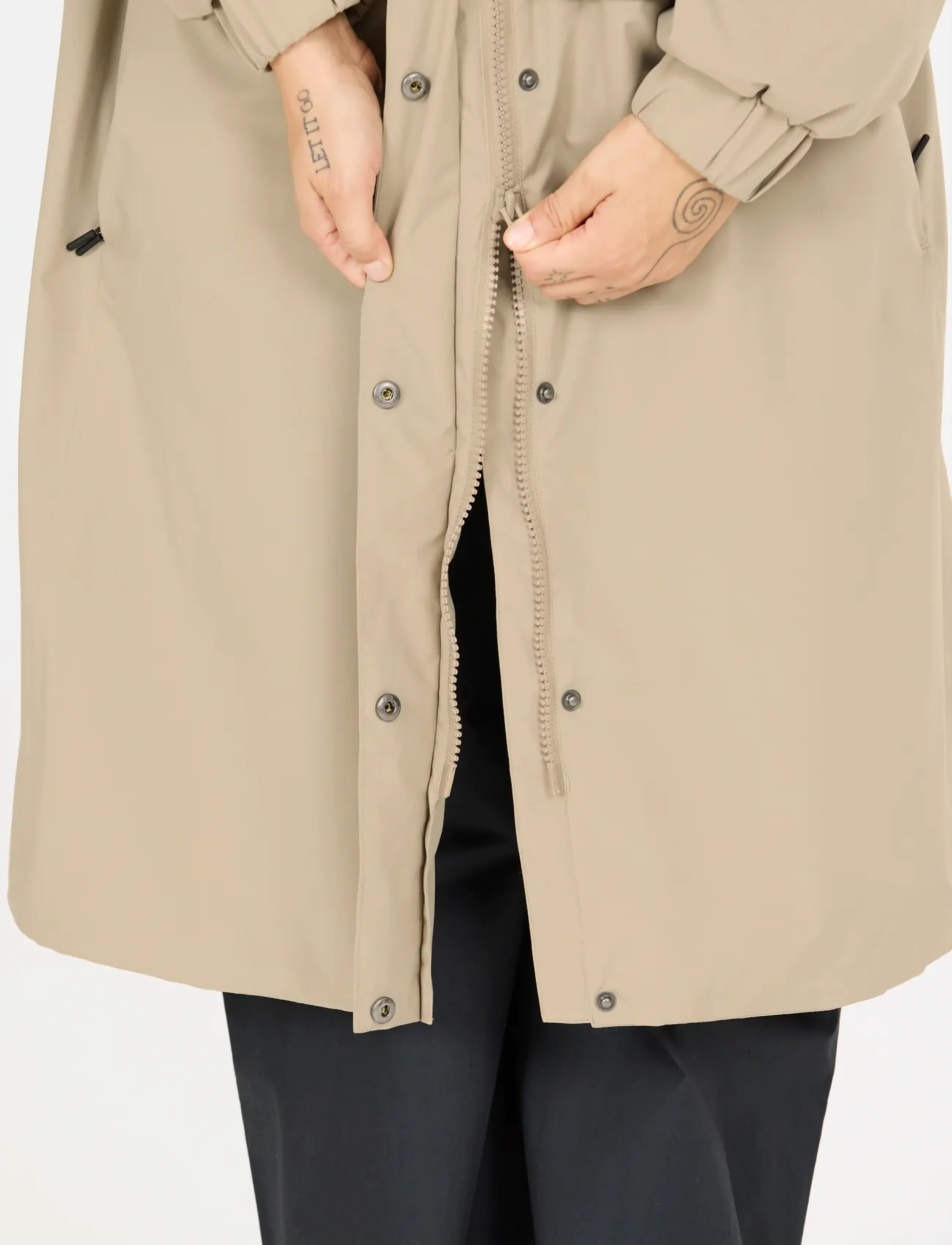 Whistler - Everly W Parka W-PRO 10000 - rain jackets - weathered teak - 4