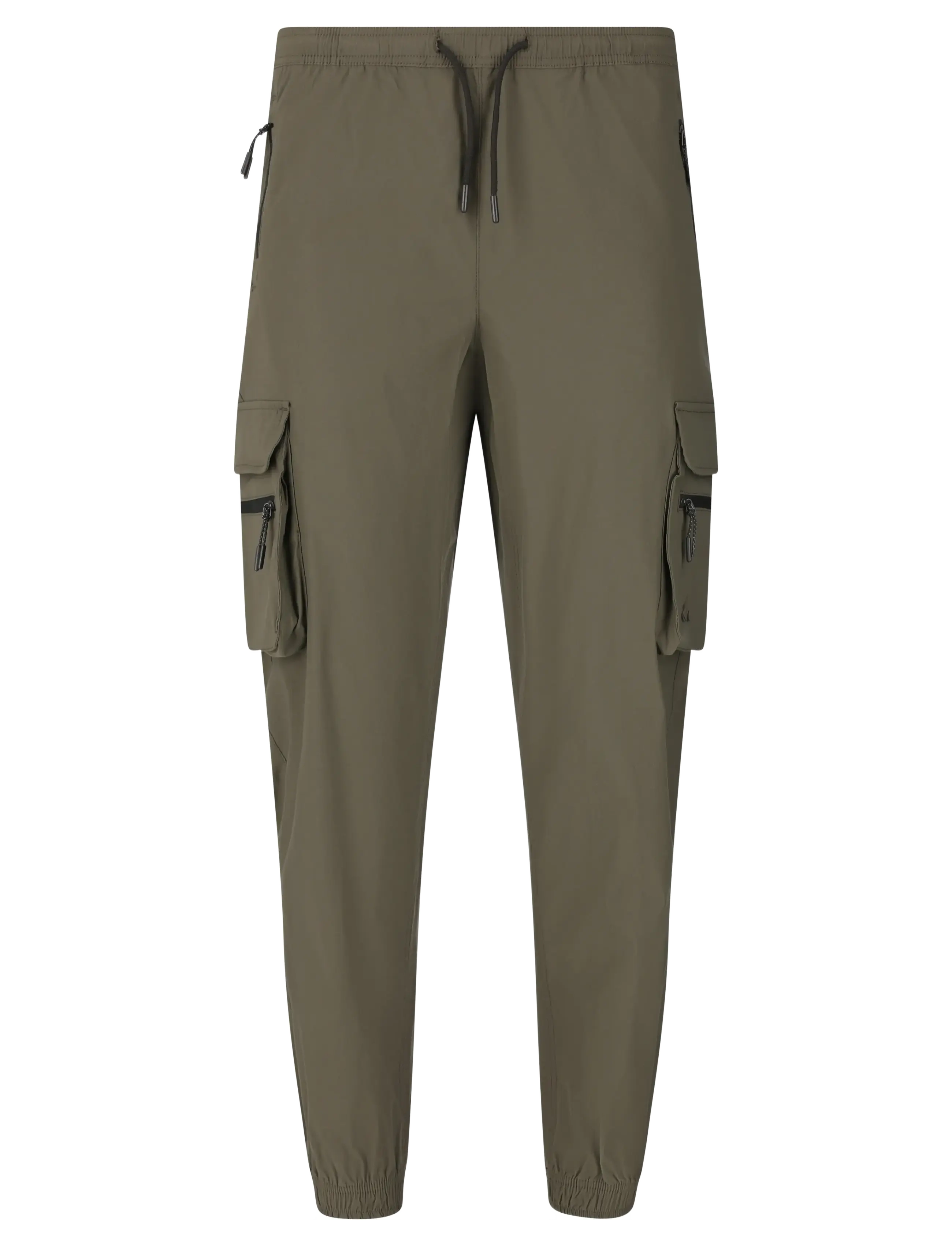 Whistler Portus M Track Pants - Kläder - BLACK INK / khaki/green