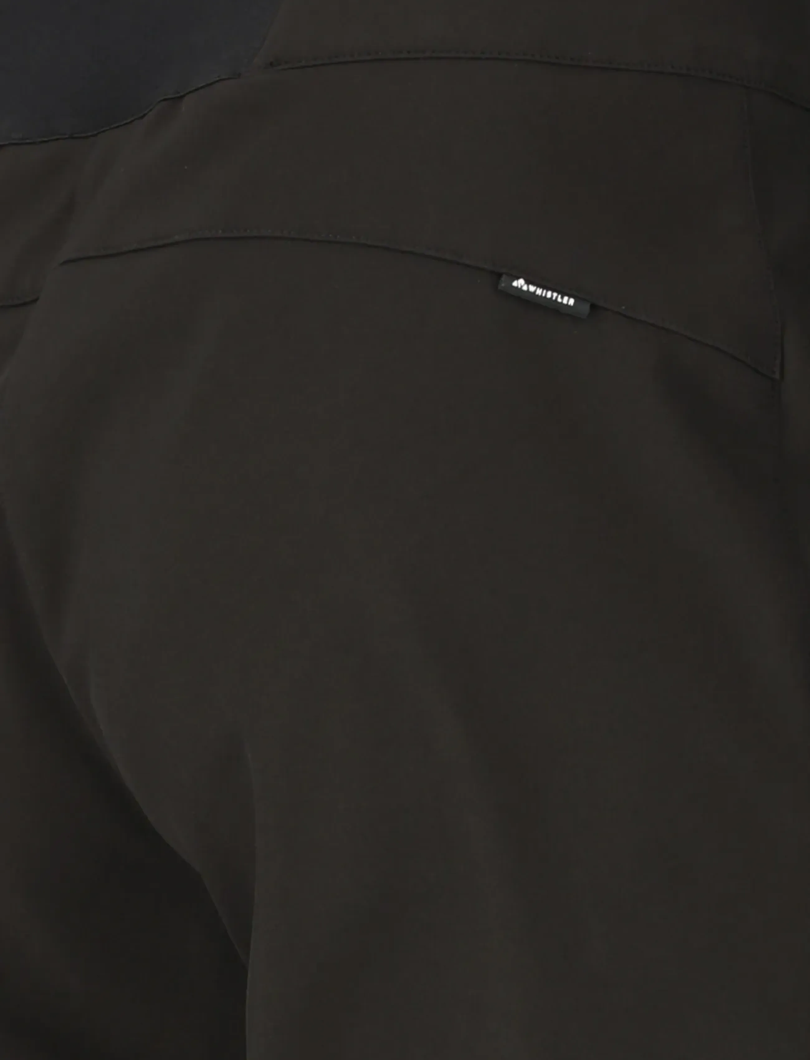 Whistler Sierra W Softshell Ski Pants, Damen, High Waisted Softshell Skihose, Schwarz, Gr.40