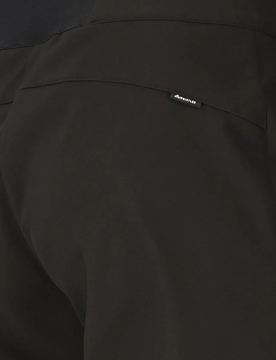 Whistler - Sierra W Softshell Ski Pants - suusariietus - black - 0