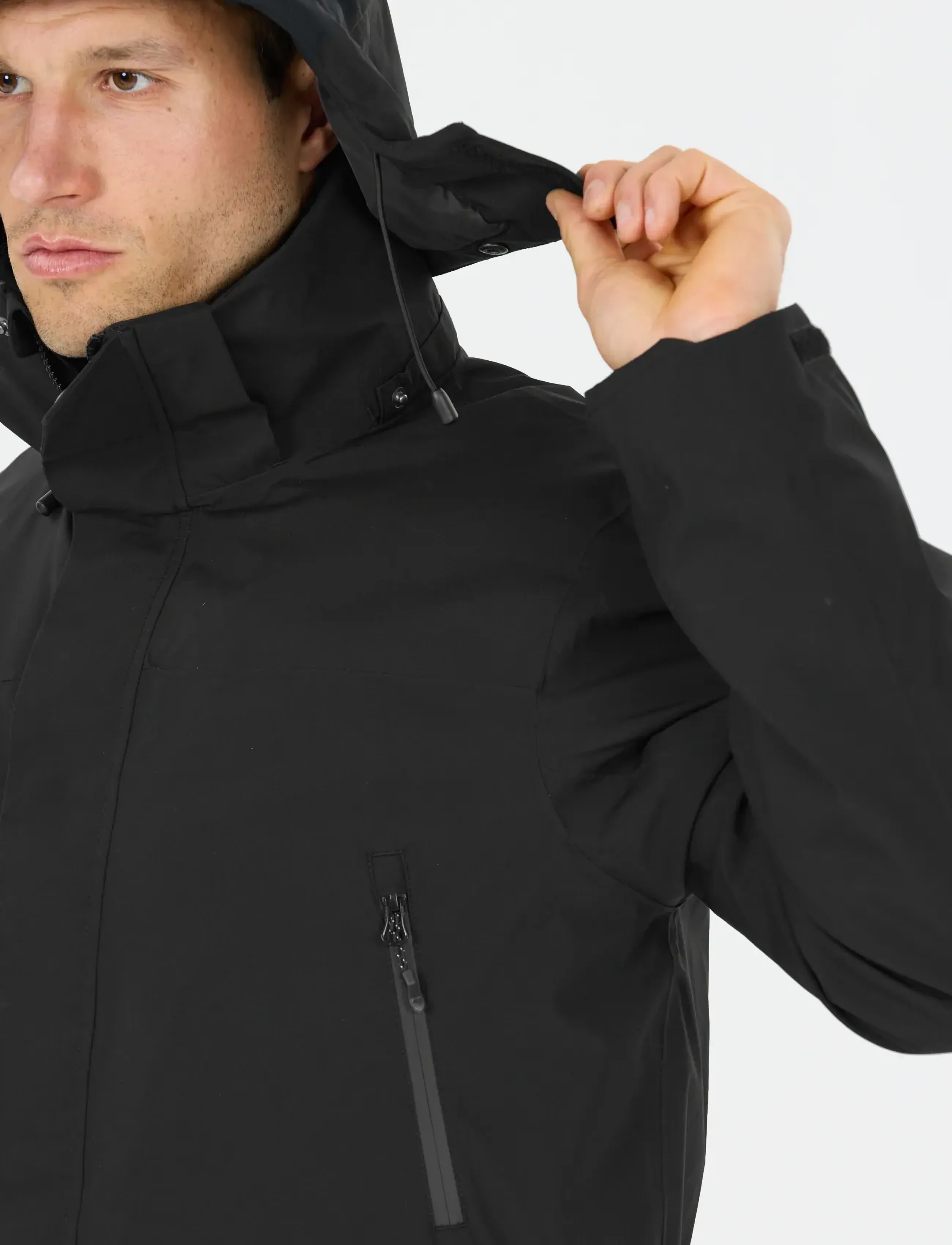 Whistler Nordvik M Parka W-PRO 10000 - Kleidung - BLACK / black
