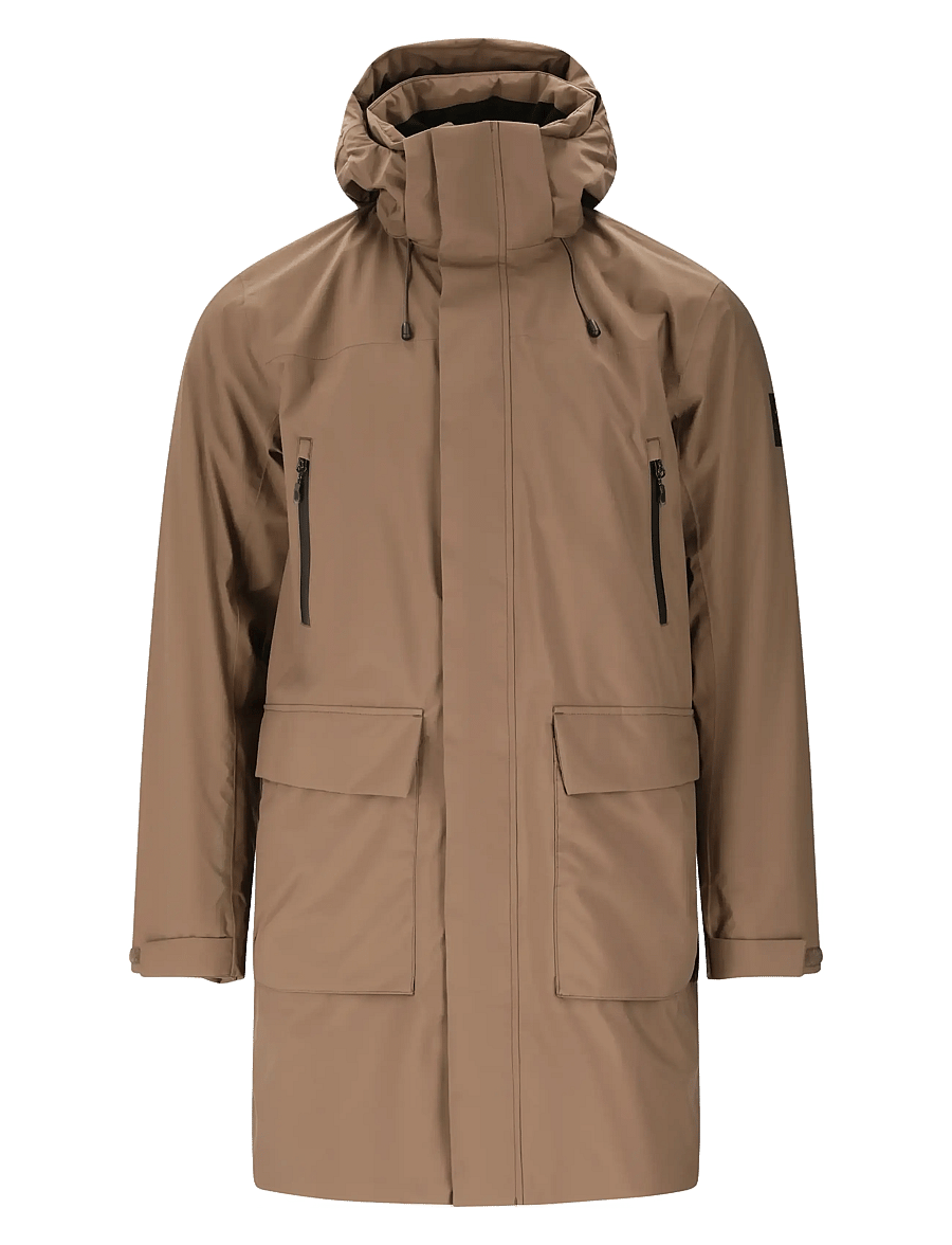 Whistler - Nordvik M Parka - parkas - chocolate chip - 1